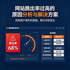 大兴安岭建站-网站跳出率过高的原因分析与解决方案