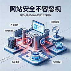 大兴安岭建站-网站安全不容忽视：常见威胁与基础防护策略