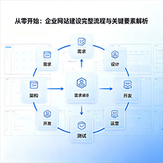 大兴安岭建站-从零开始:企业网站建设完整流程与关键要素解析