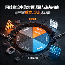 大兴安岭建站-网站建设中的常见误区与避坑指南